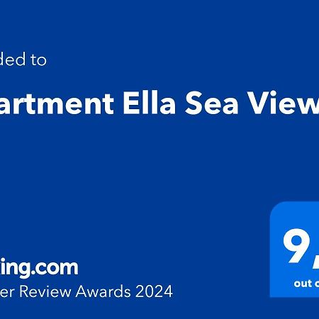 Apartment Ella Sea View Bol Bagian luar foto